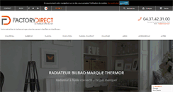 Desktop Screenshot of factorydirect.fr