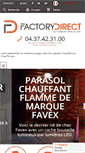 Mobile Screenshot of factorydirect.fr
