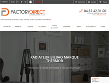 Tablet Screenshot of factorydirect.fr
