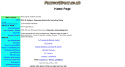 Desktop Screenshot of factorydirect.co.uk